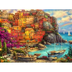 Puzzle A Beautiful Day at Cinque Terre
