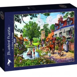 Puzzle A Village in Summer