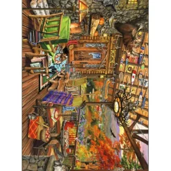 Puzzle Adirondack Porch