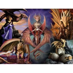 Puzzle Anne Stokes - Dragon Fellowship