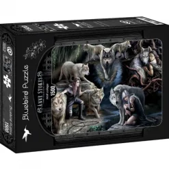 Puzzle Anne Stokes - Wolf Collage