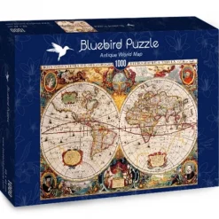 Puzzle Antique World Map