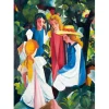 Puzzle August Macke - Four Girls, 1913