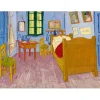 Puzzle Bedroom in Arles, 1888