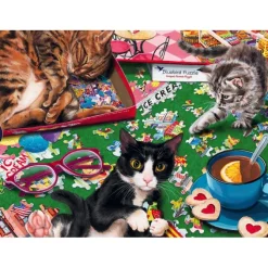 Puzzle Bluebird Puzzle Cats