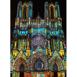 Puzzle Cathédrale de Reims en Lumière