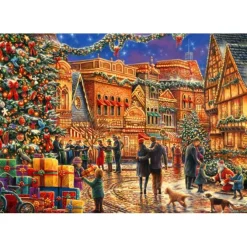Puzzle Christmas at the Town Square
