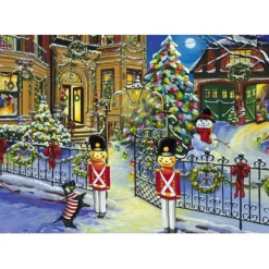 Puzzle Christmas House