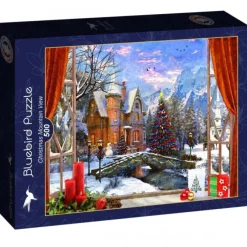 Puzzle Christmas Mountain View