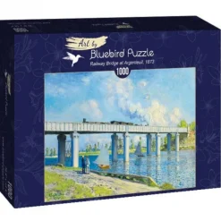 Puzzle Claude Monet -Railway Bridge at Argenteuil, 1873