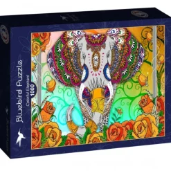 Puzzle Colorful Elephant