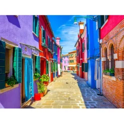 Puzzle Colourful Houses - Burano