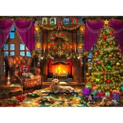 Puzzle Cosy Christmas Room