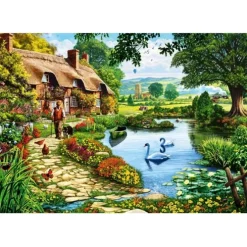 Puzzle Cottage by the Lake