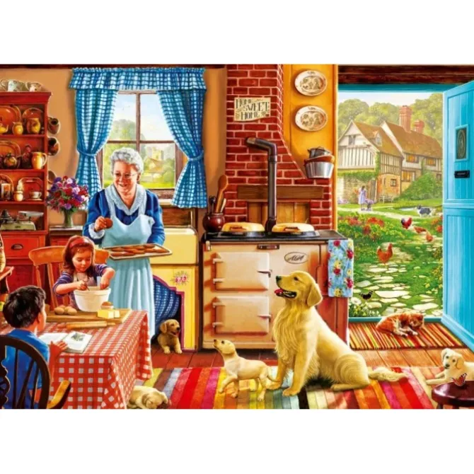 Puzzle Cottage Interior