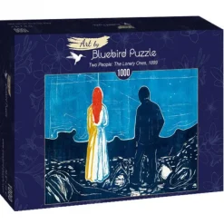 Puzzle Edvard Munch - Two People: The Lonely Ones, 1899