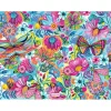 Puzzle Fleurs et Papillons