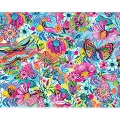 Puzzle Fleurs et Papillons