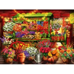 Puzzle Flower Market Stall