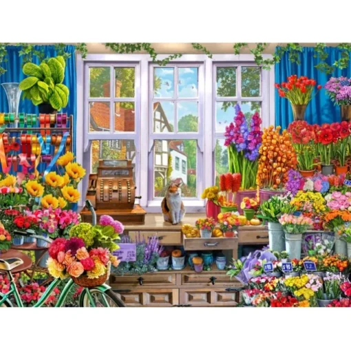 Puzzle Flower Shoppe