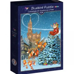 Puzzle François Ruyer - Cathédrale de Strasbourg à Noël