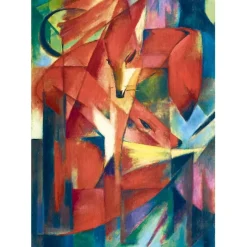 Puzzle Franz Marc - The Foxes, 1913