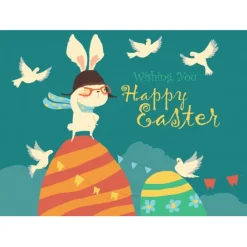 Puzzle Happy Easter Bunny