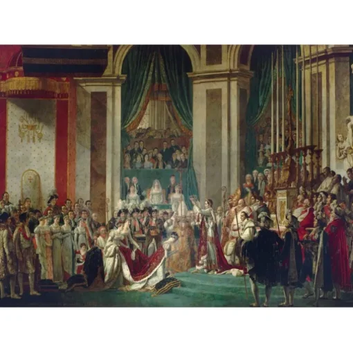 Puzzle Jacques-Louis David - The Coronation of the Emperor and Empress, 1805-1807