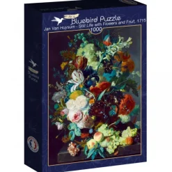 Puzzle Jan Van Huysum - Still Life with Flowers and Fruit, 1715