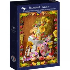 Puzzle La Cantatrice Gâteau inspirée par Arcimboldo