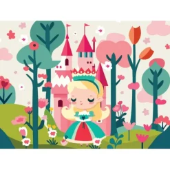 Puzzle La Princesse et son Château