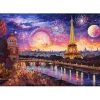 Puzzle Landscape In Pointillism