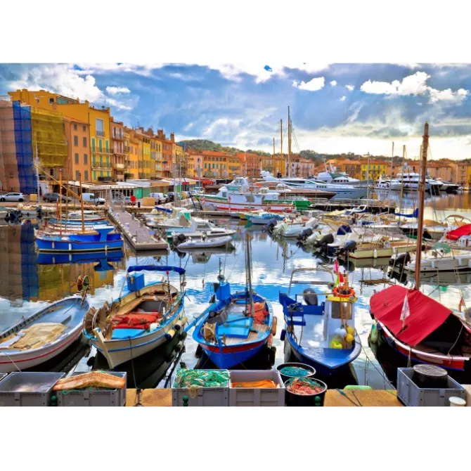 Puzzle Le Port Coloré de Saint-Tropez