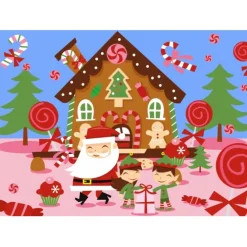 Puzzle Le Père Noël et ses Lutins