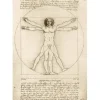 Puzzle Leonardo Da Vinci - The Vitruvian Man, 1490