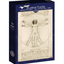 Puzzle Leonardo Da Vinci - The Vitruvian Man, 1490