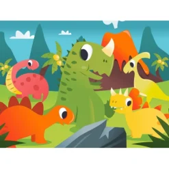 Puzzle Les Joyeux Dinosaures