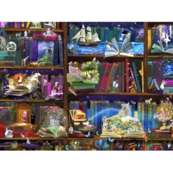 Puzzle Library Adventures in Reading