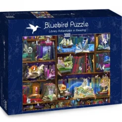 Puzzle Library Adventures in Reading