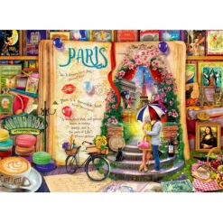 Puzzle Life is an Open Book Paris