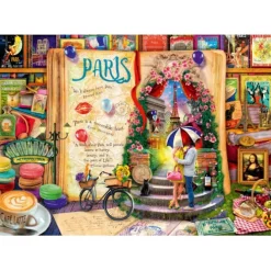 Puzzle Life is an Open Book Paris