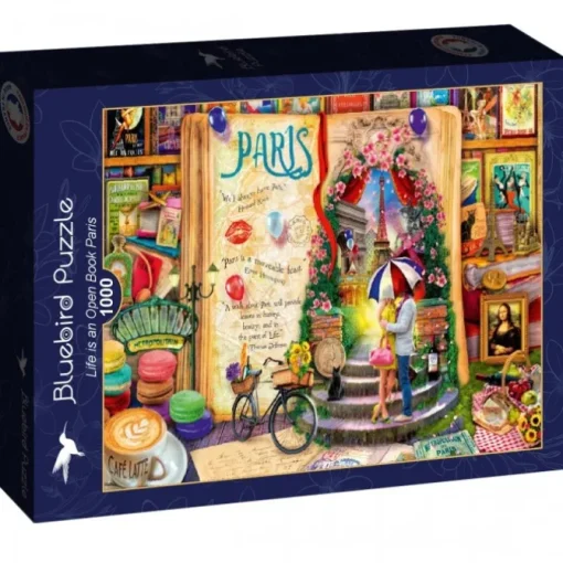 Puzzle Life is an Open Book Paris