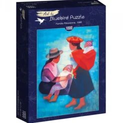Puzzle Louis Toffoli - Famille Péruvienne, 1986