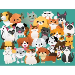 Puzzle Miaou, Ouaf