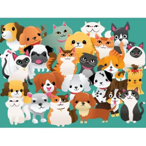 Puzzle Miaou, Ouaf