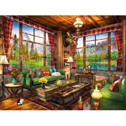 Puzzle Mount Cabin View