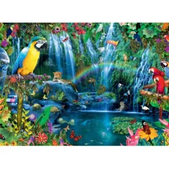 Puzzle Parrot Tropics
