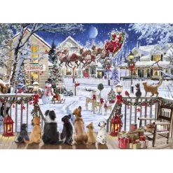 Puzzle Pets on Porch