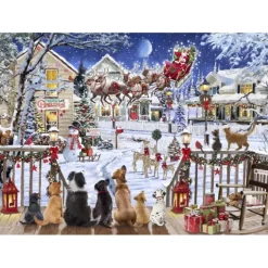 Puzzle Pets on Porch
