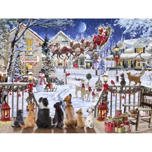Puzzle Pets on Porch